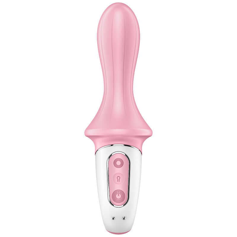 SATISFYER AIR PUMP BOOTY 5+ VIBRATORE ANALE GONFIABILE - ROSA  