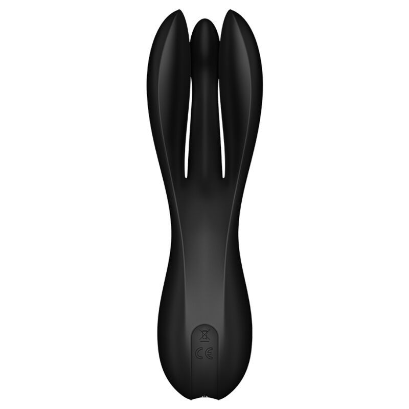 VIBRATORE SATISFYER THREESOME 2 - NERO  