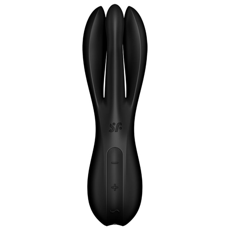 VIBRATORE SATISFYER THREESOME 2 - NERO  