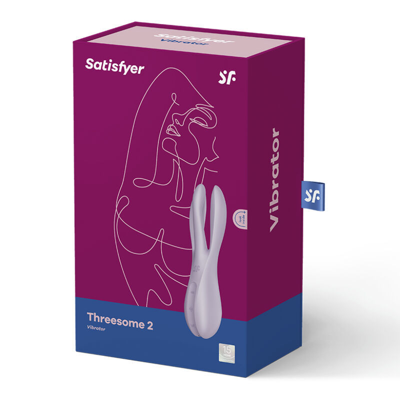 SATISFYER THREESOME 2 VIBRATORE - VIOLA  