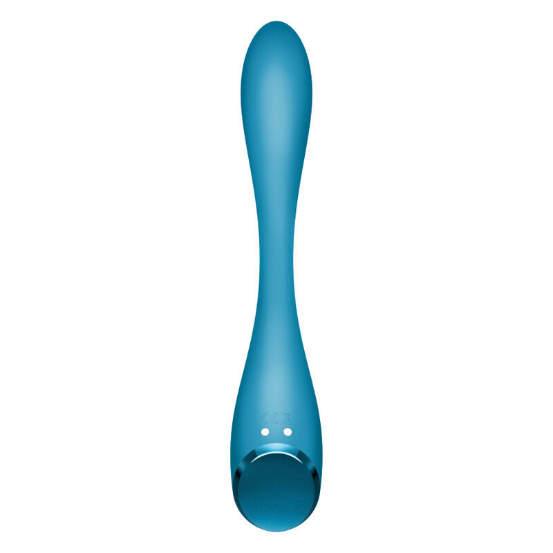 SATISFYER G-SPOT FLEX 5 MULTI VIBRATORE - BLU  