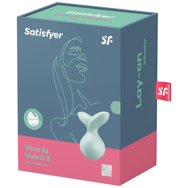 VIBRATORE SATISFYER VIVA LA VULVA 3 - VERDE  