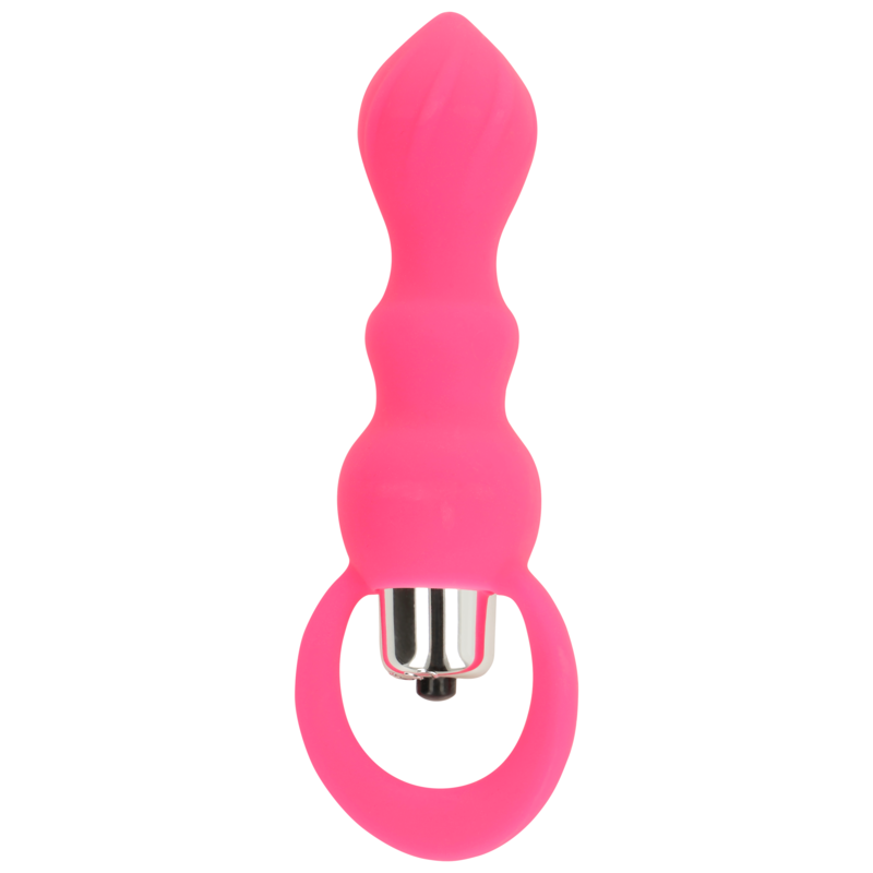 PLUG BUTTALE VIBRANTE OHMAMA 9 CM - ROSA