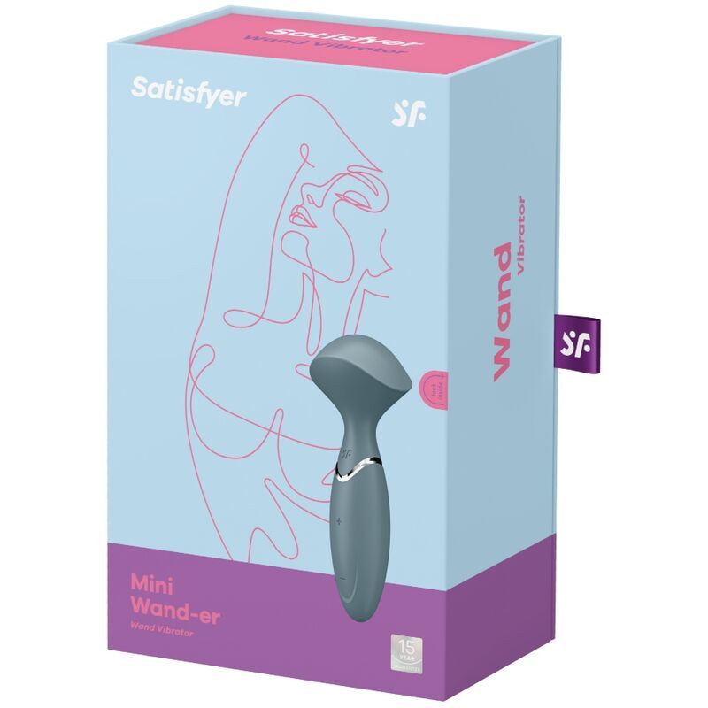 SATISFYER MINI WON-ER - GRIGIO  