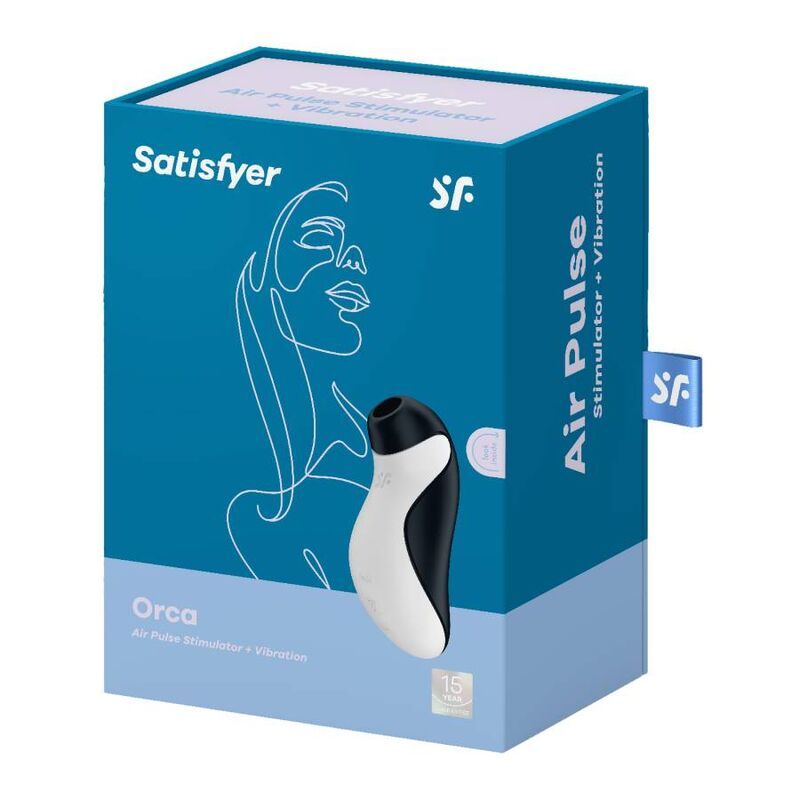 SATISFYER - STIMOLATORE ORCA AIR PULSE + VIBRAZIONE  