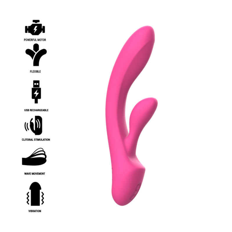 INTENSE - LUIGI VIBRATOR RABBIT SILICONE PINK