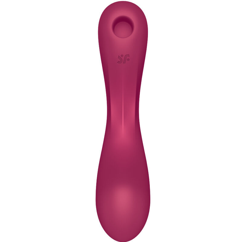 SATISFYER - CURVE TRINITY 1 AIR PULSE VIBRATION ROSSO  