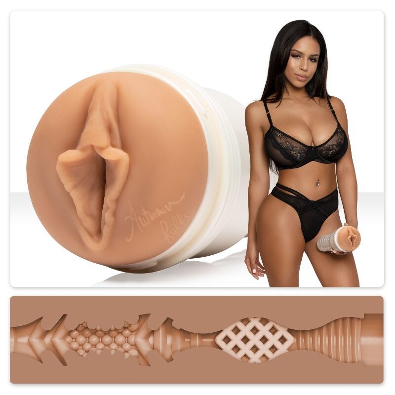 FLESHLIGHT GIRLS AUTUMN FALLS CREMA TEXTURE VAGINA