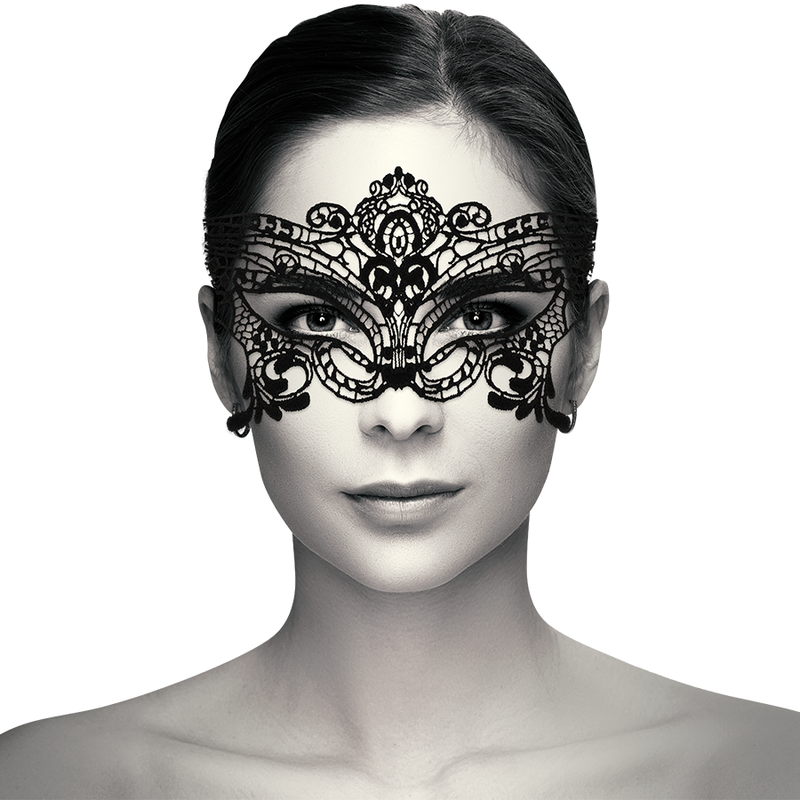 MASCHERA IN PIZZO COQUETTE CHIC DESIRE NERA  