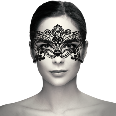 MASCHERA IN PIZZO COQUETTE CHIC DESIRE NERA 