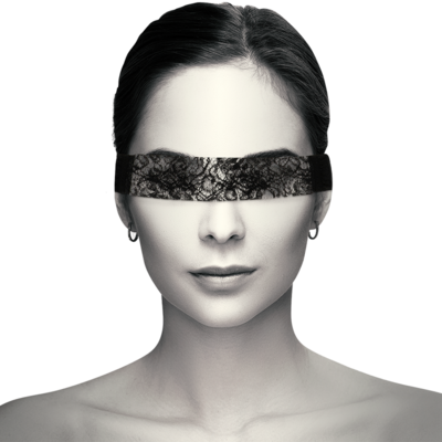 MASCHERA IN PIZZO COQUETTE CHIC DESIRE NERA 