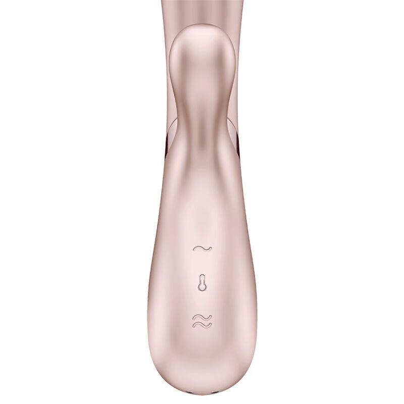 VIBRATORE SODDISFACENTE HOT LOVER - ARGENTO  