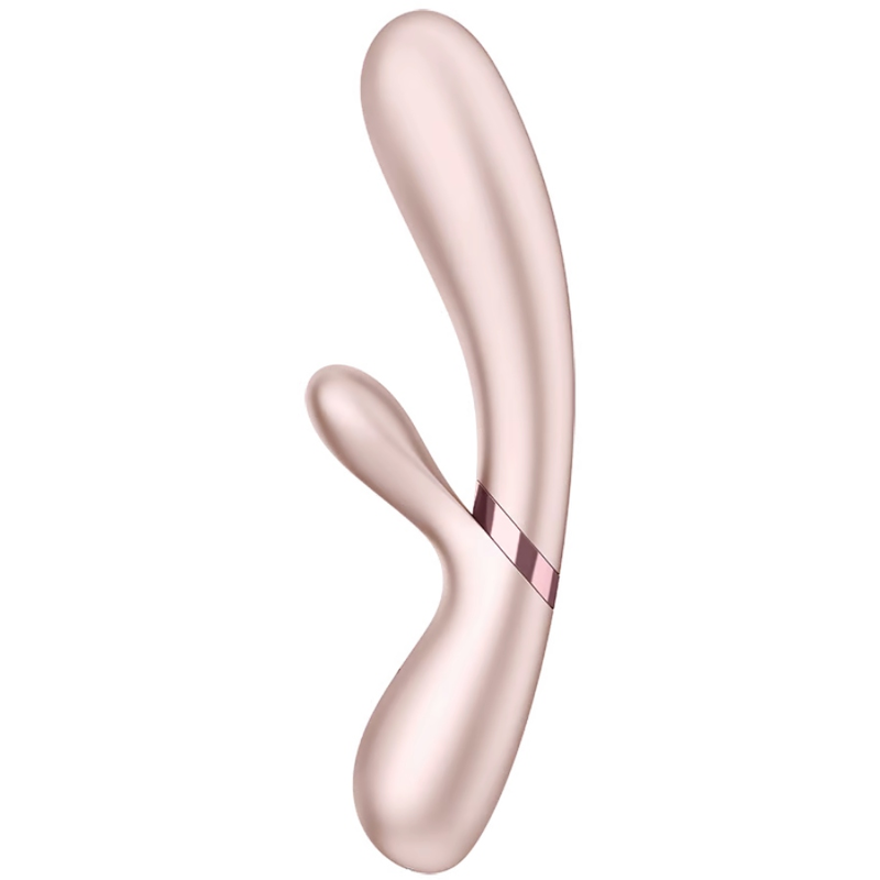 VIBRATORE SODDISFACENTE HOT LOVER - ARGENTO  