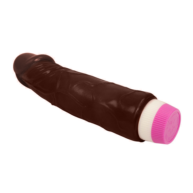 WAVES OF PLEASURE VIBRATOR 19.5 CM BROWN  