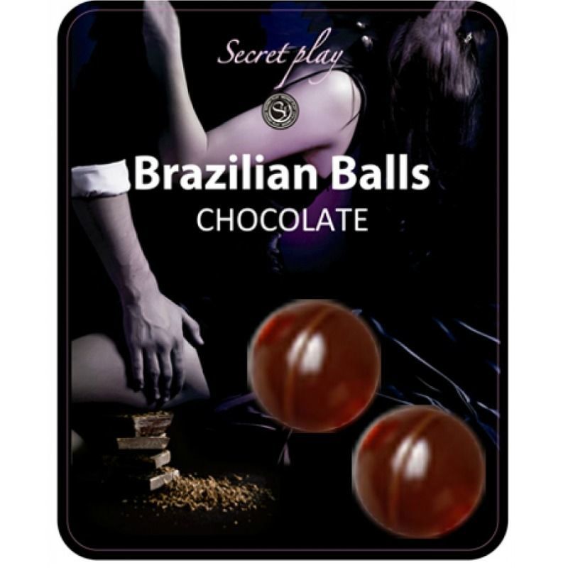 SECRETPLAY 2 PALLINE BRASILIANE CIOCCOLATO  