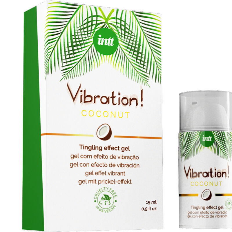 INTT - VIBRATION GEL POTENTE STIMOLANTE VIBRATORE LIQUIDO VEGANO  