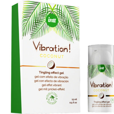 INTT - VIBRATION GEL POTENTE STIMOLANTE VIBRATORE LIQUIDO VEGANO 