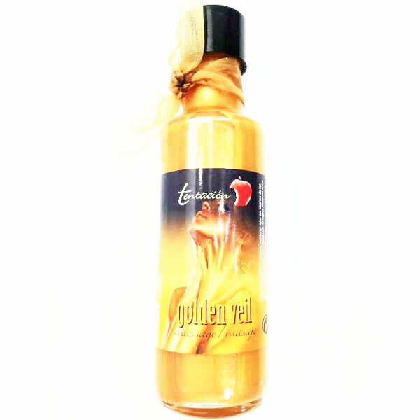 TENTACION ACEITE MASAJE VELO DORADO 100ML  