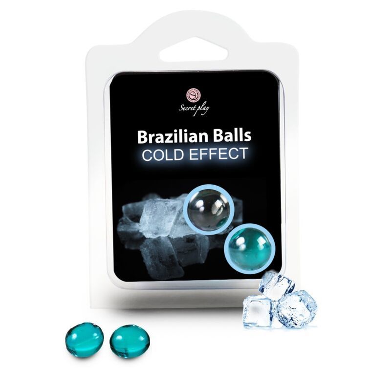 SECRETPLAY PALLINE BRASILIANE EFFETTO FREDDO 2 UNITÀ