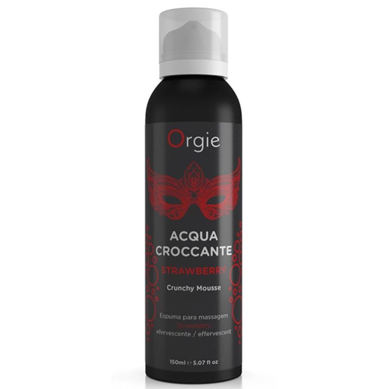 ORGIE SCHIUMA IDRATANTE EFFERVESCENTE PROFUMO FRAGOLA 150 ML