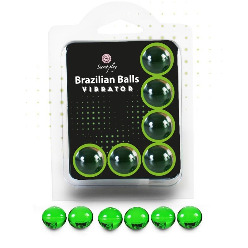 SECRETPLAY SET 6 VIBRATORI PER PALLINE BRASILIANI