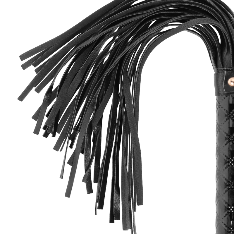 BEGME BLACK EDITION FLOGGER IN PELLE VEGANA  