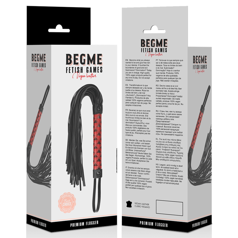 BEGME RED EDITION FRUSTINO VEGAN IN PELLE  