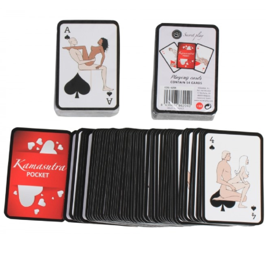 SECRETPLAY CARTAS KAMASUTRA MINI ES/EN/PT/IT/FR/DE  