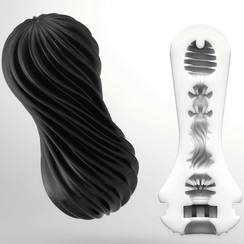 TENGA FLEX MASTUBADOR MASCULINO NEGRO.  