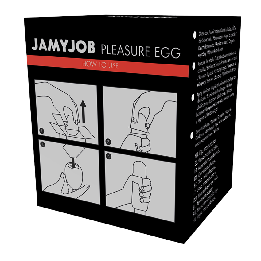 JAMYJOBEGG MASTURBATORE VERSIONE NERA DISCRETT  