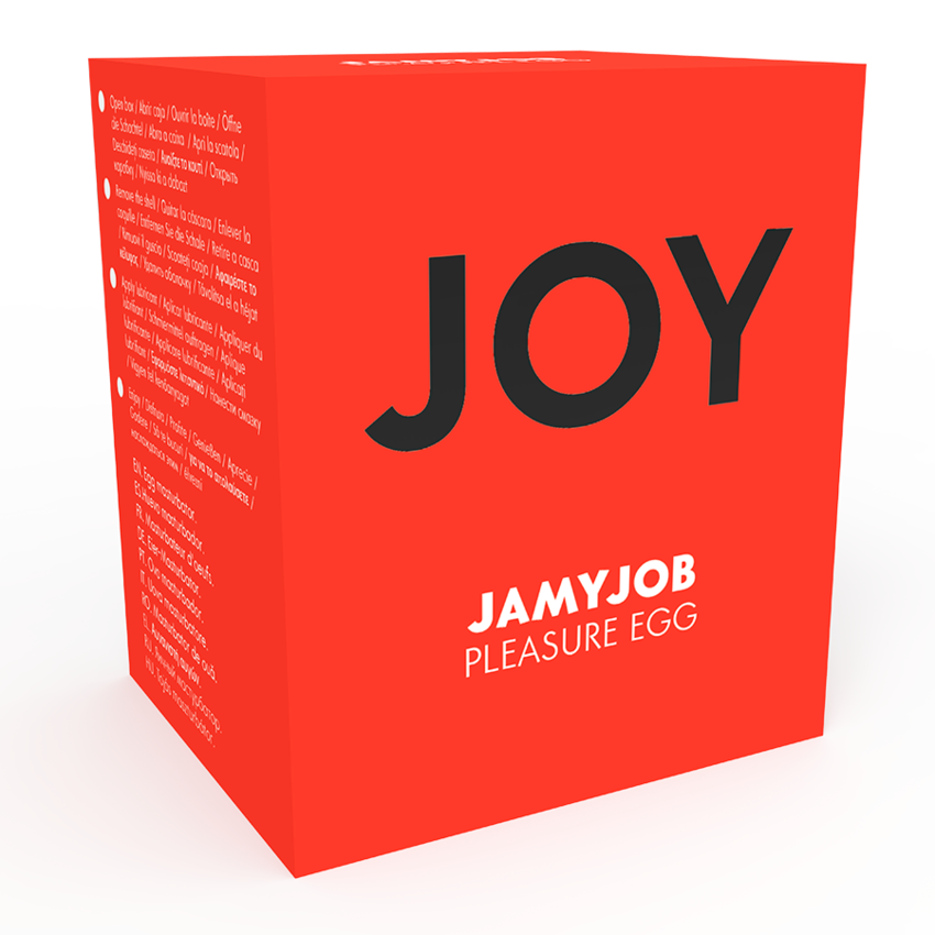 JAMYJOB MASTURBATORE UOVO VERSIONE ROSSA DISCRETT  