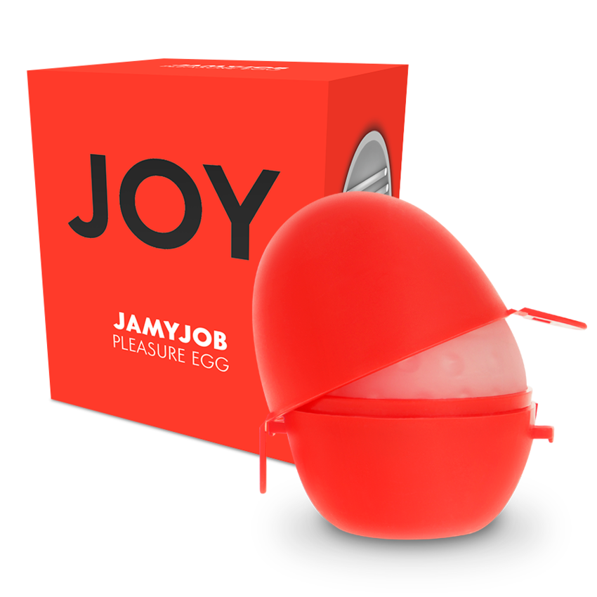 JAMYJOB MASTURBATORE UOVO VERSIONE ROSSA DISCRETT  