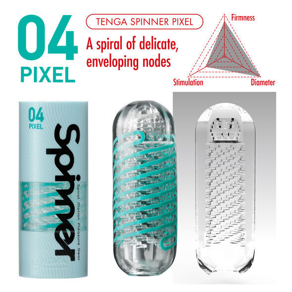 TENGA SPINNER MASTURBADOR PIXEL  