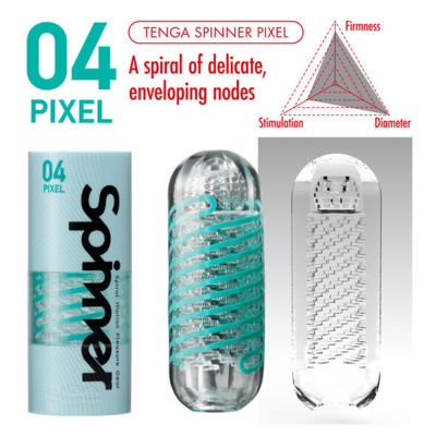 TENGA SPINNER MASTURBADOR PIXEL 