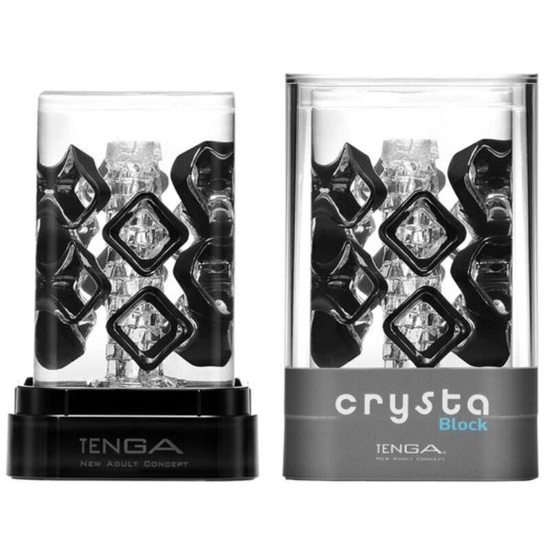 TENGA CRYSTA MASTURBADOR MASCULINO BLOCK  