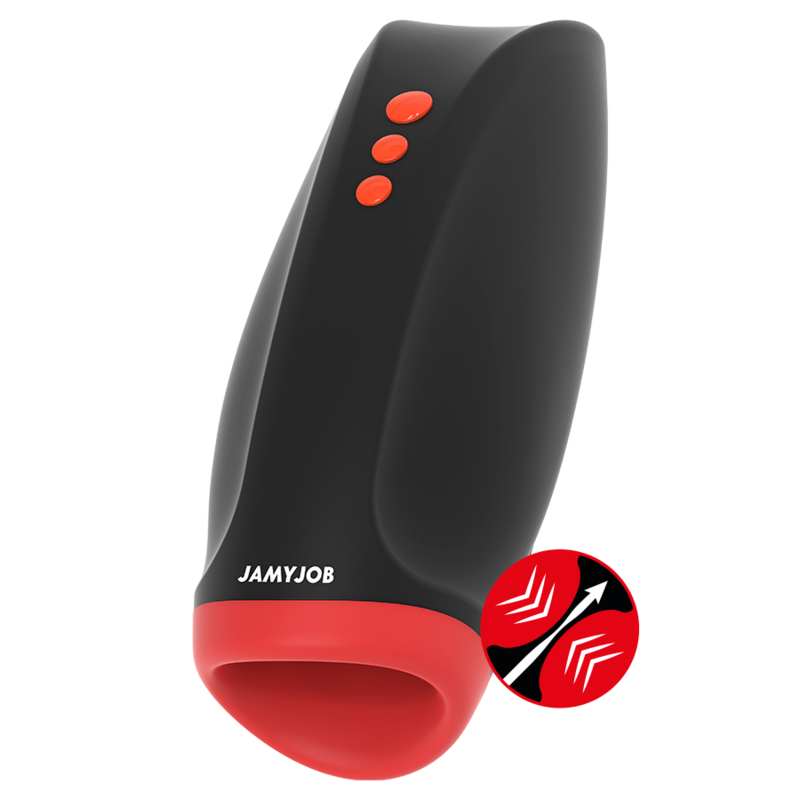 MASTURBATORE JAMYJOB NOVAX CON VIBRAZIONE E COMPRESSIONE  