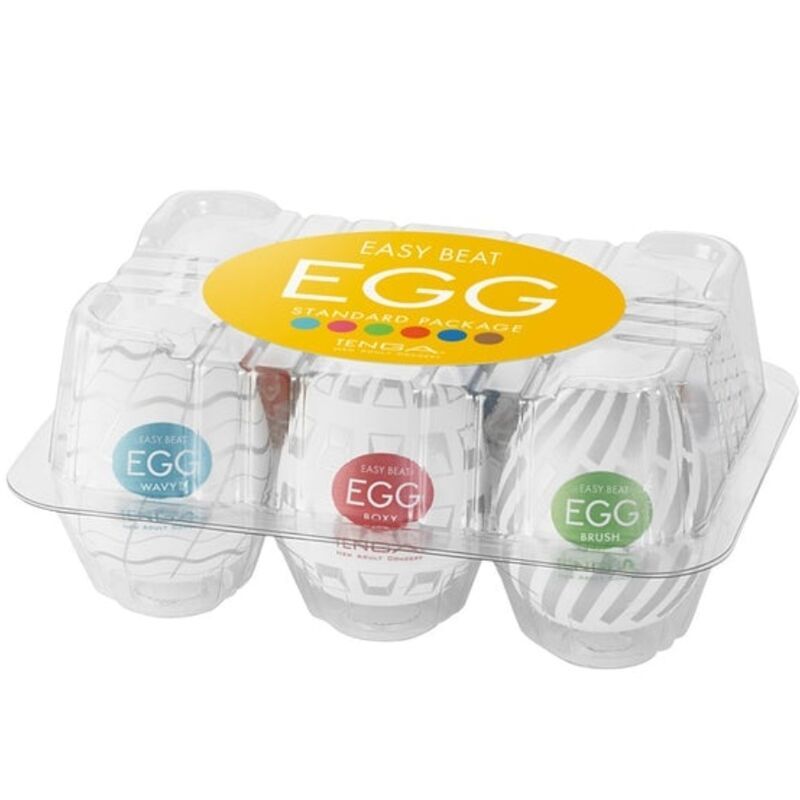 TENGA EASY BEAT 6 PACCHETTO UOVA STROKER