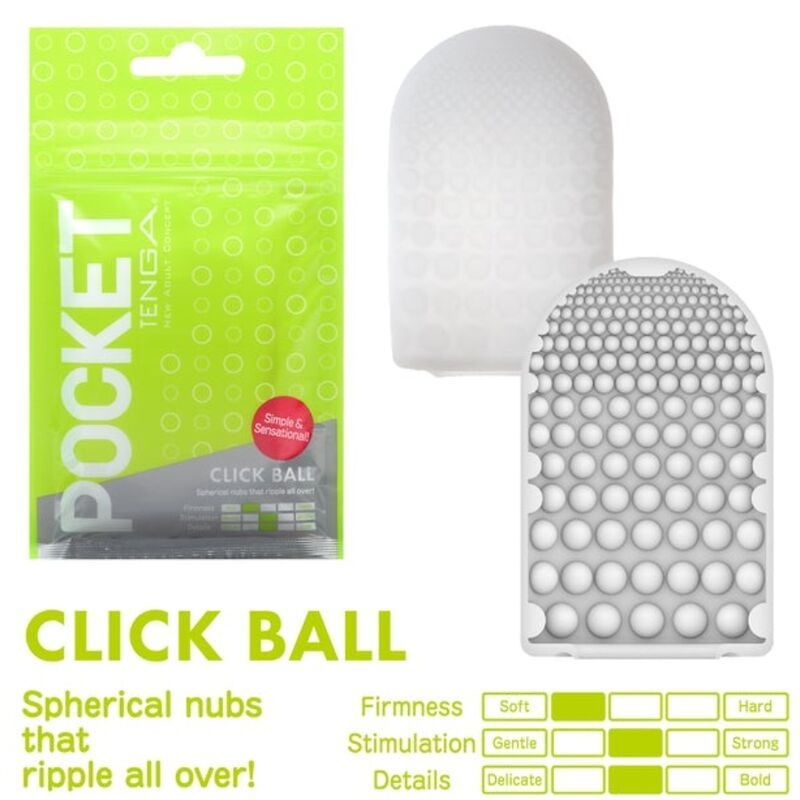 TENGA CLICK POCKET TASCA A SFERA  