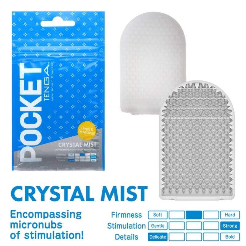 TENGA CRYSTAL NEBBIA POCKET STROKER  