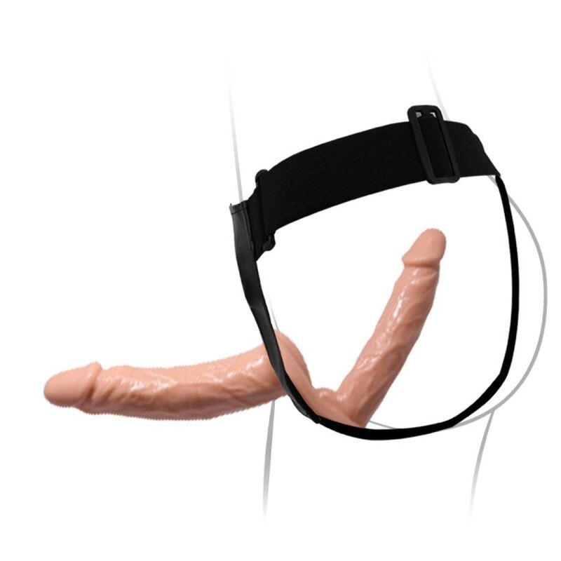 BAILE - ULTRA PASSIONATE HARNESS DOUBLE DILDOS WITH HARNESS  