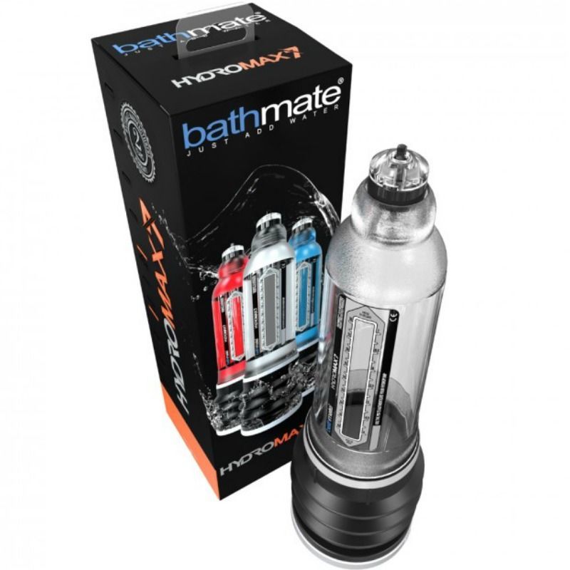 POMPA PER PENE BATHMATE HYDROMAX 7 TRASPARENTE  