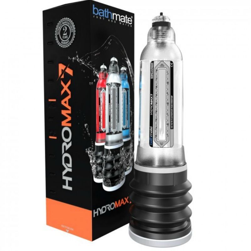 POMPA PER PENE BATHMATE HYDROMAX 7 TRASPARENTE  