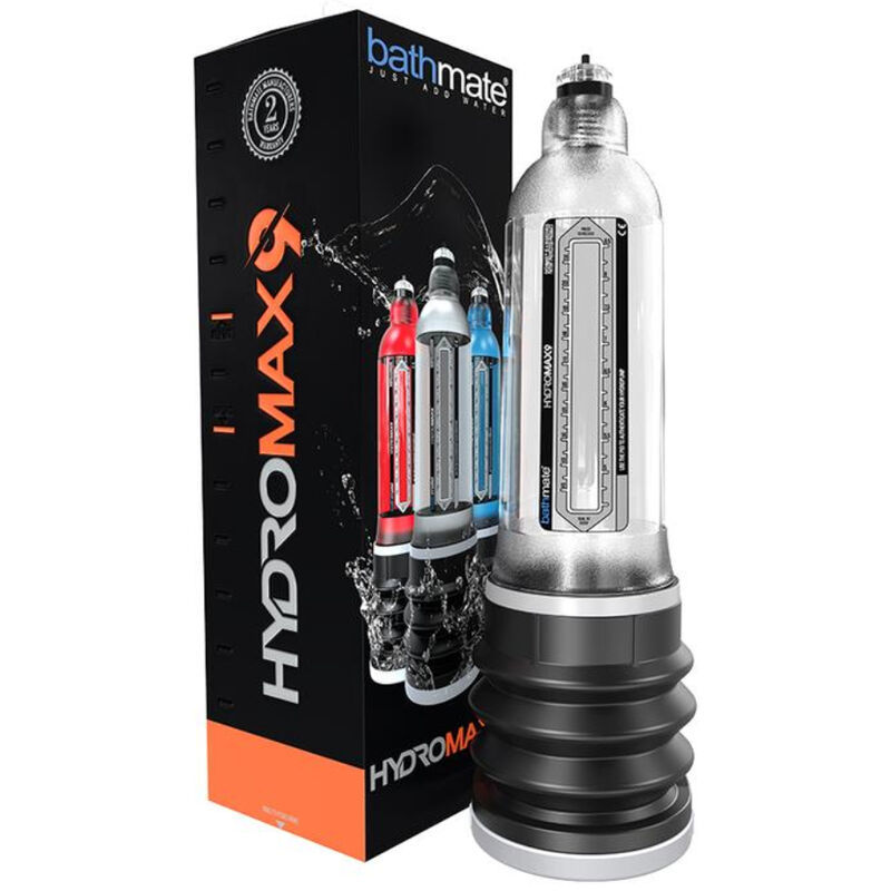 POMPA PENIS BATHMATE HYDROMAX 9 TRASPARENTE  