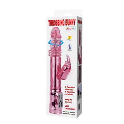 THROBBING BUNNY ROTADOR RAMPANTE ROSA 