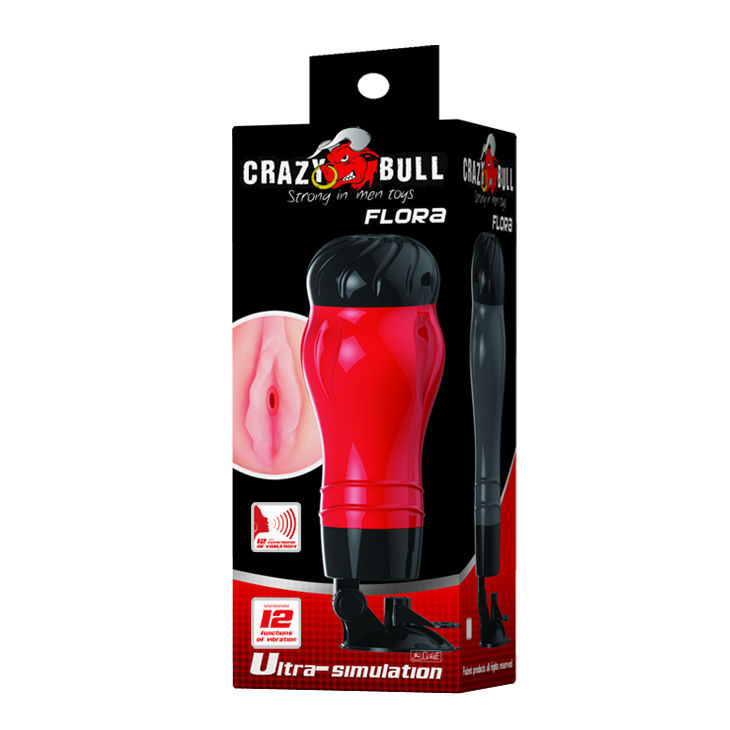 MASTURBATORE DI ASPIRAZIONE BAILE CRAZYFLORA  