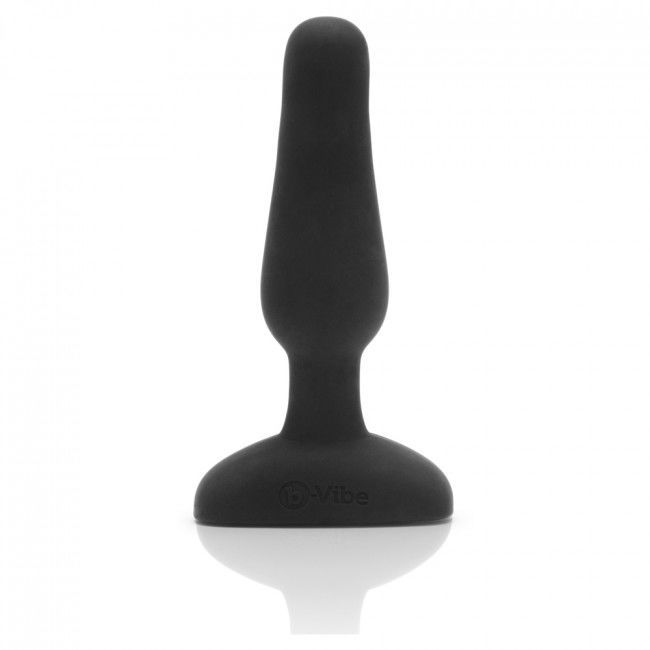 B-VIBE NOVICE CONTROL REMOTO ANAL PLUG NEGRO  