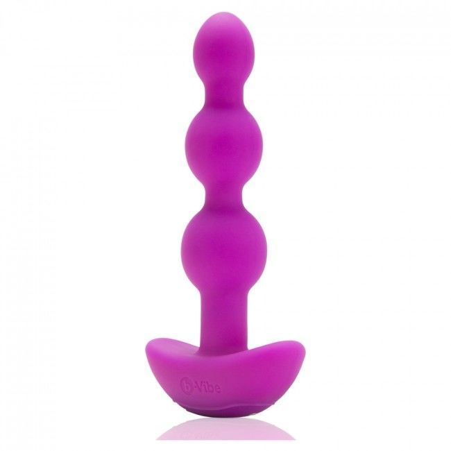 B-VIBE -TRIPLET ANAL CONTROL REMOTO BEADS ROSA  