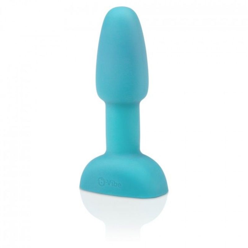 B-VIBE RIMMING CONTROL REMOTO ANAL PLUG  PETITE  TEAL