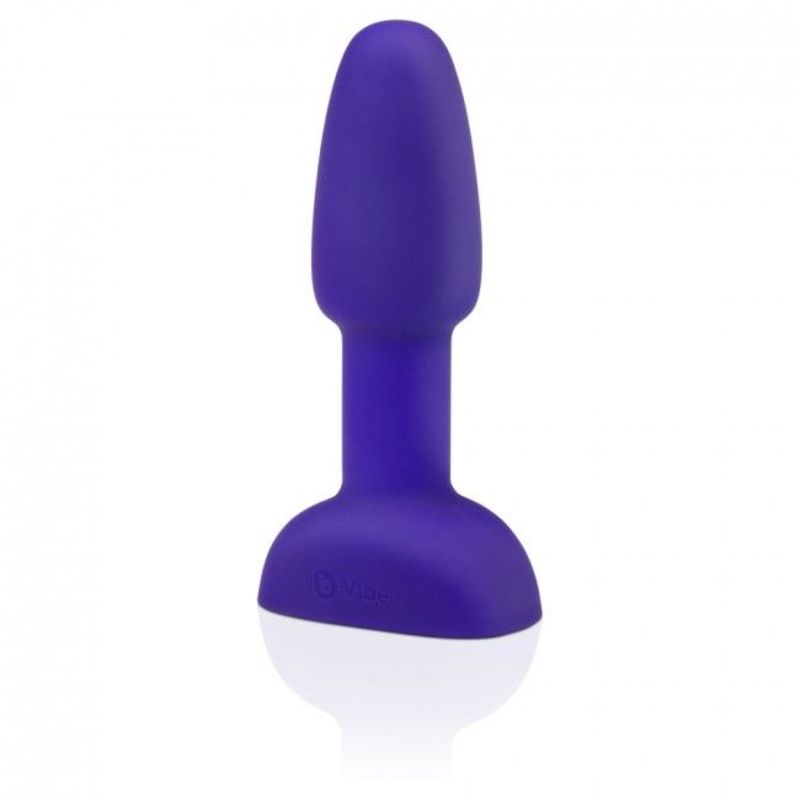 B-VIBE RIMMING CONTROL REMOTO ANAL PLUG  PETITE  LILA