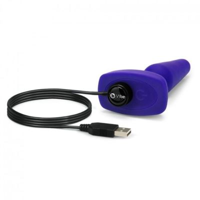 B-VIBE TRIO CONTROL REMOTO PLUG ANAL LILA 